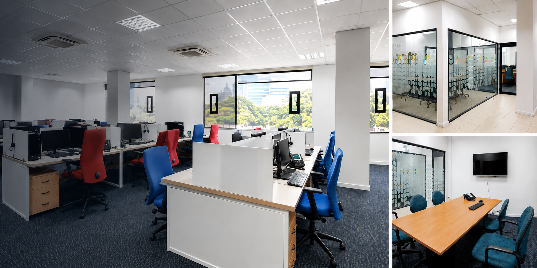 Atalian Interactive managed office floor and meeting rooms in Port Louis